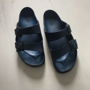 44 Blue Rubber Birkenstock’s
